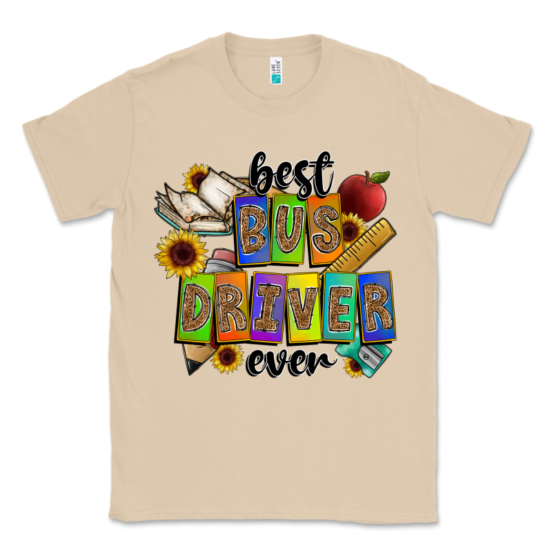 Best Bus Driver Ever Classic Tee by CowhideDigitalArt | Teevron