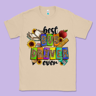 Best Bus Driver Ever Classic Tee Designed By Cowhidedigitalart