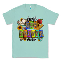 Seafoam best bus driver ever Classic Tee - CowhideDigitalArt