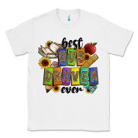 White best bus driver ever Classic Tee - CowhideDigitalArt