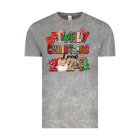 Cloud Rock family christmas crew 2024 Vintage Tee - Zillion Design Studio