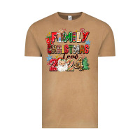 Vintage Camel family christmas crew 2024 Vintage Tee - Zillion Design Studio