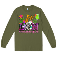Army Green mardi gras lpn licensed practical nurse Long Sleeve Tee - AdoDesignShop