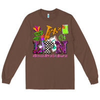 Chestnut mardi gras lpn licensed practical nurse Long Sleeve Tee - AdoDesignShop