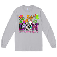Moon Dust mardi gras lpn licensed practical nurse Long Sleeve Tee - AdoDesignShop