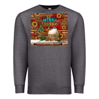 Charcoal Heather merry christmas cookies buffalo plaid Premium Sweatshirt - Jasminsmagicworld