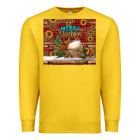 Lemon merry christmas cookies buffalo plaid Premium Sweatshirt - Jasminsmagicworld