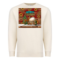 Sandshell merry christmas cookies buffalo plaid Premium Sweatshirt - Jasminsmagicworld