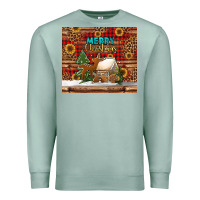 Merry Christmas Cookies Buffalo Plaid Premium Sweatshirt | Teevron
