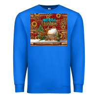 True Royal merry christmas cookies buffalo plaid Premium Sweatshirt - Jasminsmagicworld