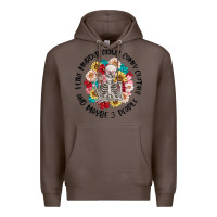 Coffee i like murder shows comfy clothes and like 3 peopl Premium Hoodie - MaliasSmallBusiness