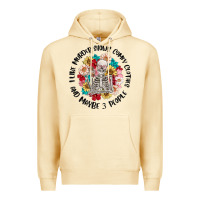 Pina Colada i like murder shows comfy clothes and like 3 peopl Premium Hoodie - MaliasSmallBusiness