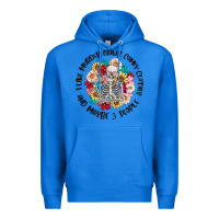 True Royal i like murder shows comfy clothes and like 3 peopl Premium Hoodie - MaliasSmallBusiness