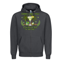 Smoke tanned and tipsy cocktail club sip and chill Zipper Hoodie - JahusDesignShop