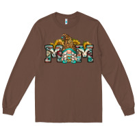 Chestnut mom gnome Long Sleeve Tee - Zillion Design Studio