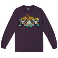 Plum mom gnome Long Sleeve Tee - Zillion Design Studio