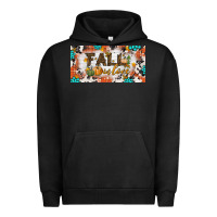 Pigment Black fall in love license plate Urban Hoodie - BundleAndBundleShop