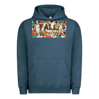 Pigment Midnight Navy fall in love license plate Urban Hoodie - BundleAndBundleShop