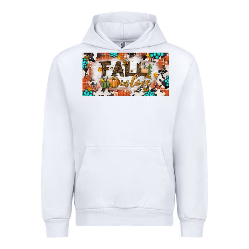 Fall In Love License Plate Urban Hoodie by BundleAndBundleShop | Teevron