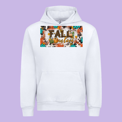 Fall In Love License Plate Urban Hoodie Designed By Bundleandbundleshop
