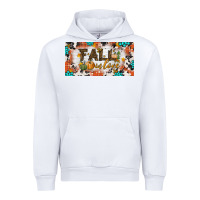 White fall in love license plate Urban Hoodie - BundleAndBundleShop