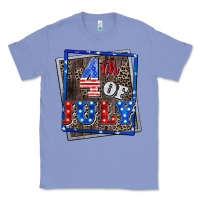 Colony Blue 4th of July  4th of july Classic Tee - CowGirlArtShop