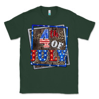 Sports Green 4th of July  4th of july Classic Tee - CowGirlArtShop