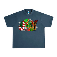 Midnight Navy christmas joy elf Urban Heavy Tee - Zillion Design Studio