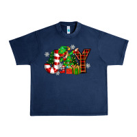 Navy christmas joy elf Urban Heavy Tee - Zillion Design Studio