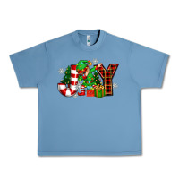 Pebble Blue christmas joy elf Urban Heavy Tee - Zillion Design Studio