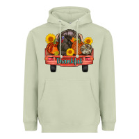Matcha thankful turkey truck Heavyweight Hoodie - AdoDesignShop
