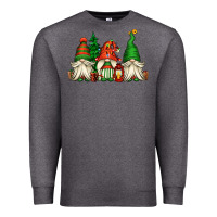 Charcoal Heather christmas gnomes Premium Sweatshirt - Jasminsmagicworld