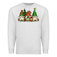 Oatmeal Heather christmas gnomes Premium Sweatshirt - Jasminsmagicworld