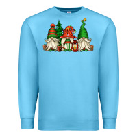 Ocean Blue christmas gnomes Premium Sweatshirt - Jasminsmagicworld