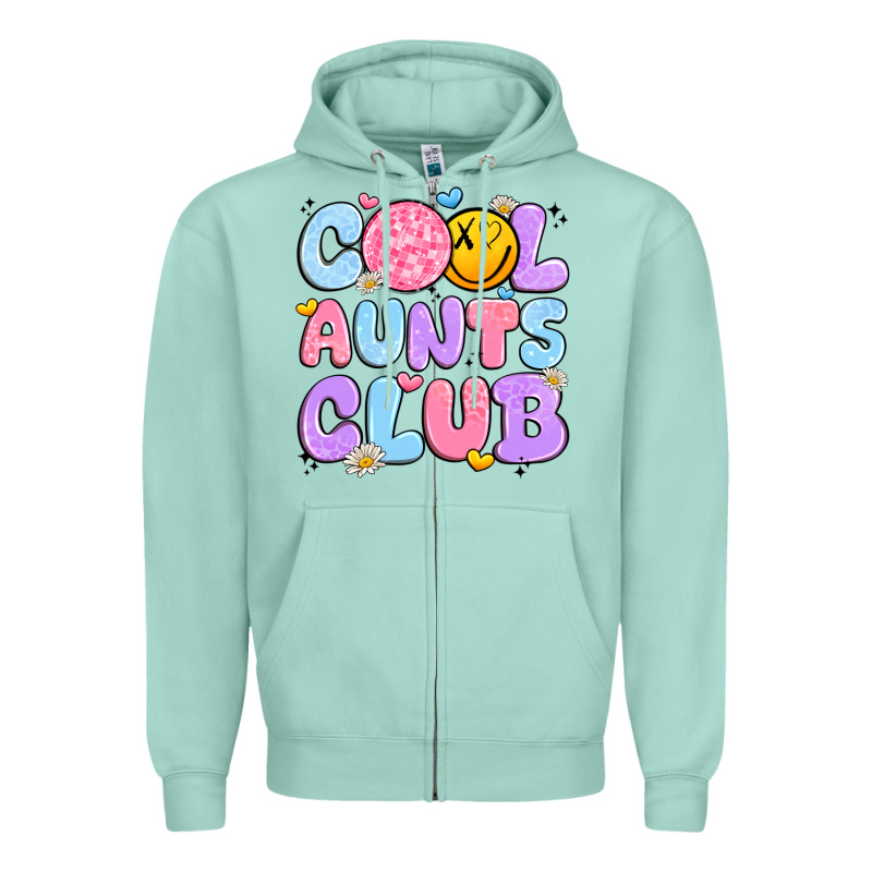 Cool Aunts Club Zipper Hoodie by JahusDesignShop | Teevron