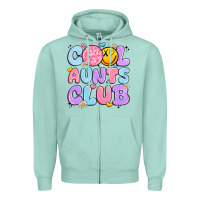 Seafoam cool aunts club Zipper Hoodie - JahusDesignShop