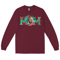 Burgundy mom horse Long Sleeve Tee - Zillion Design Studio