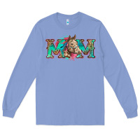 Colony Blue mom horse Long Sleeve Tee - Zillion Design Studio