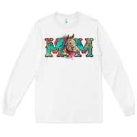 White mom horse Long Sleeve Tee - Zillion Design Studio