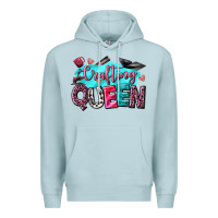 Blue Mist crafting queen Premium Hoodie - NancyCooperArtShop