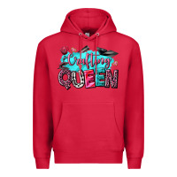 Cardinal crafting queen Premium Hoodie - NancyCooperArtShop