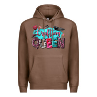Chestnut crafting queen Premium Hoodie - NancyCooperArtShop