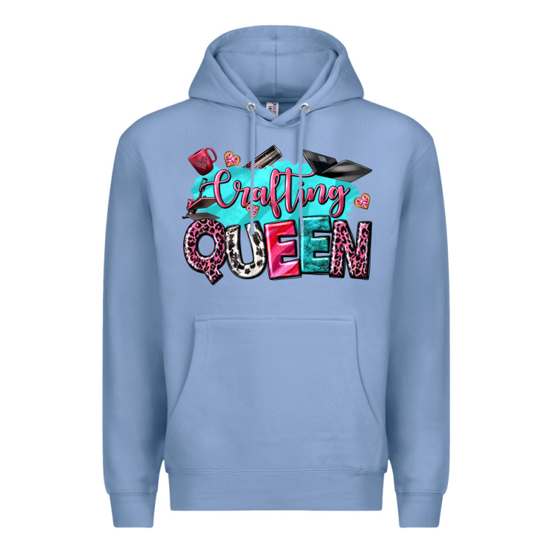 Crafting Queen Premium Hoodie by NancyCooperArtShop | Teevron