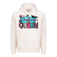 Pale Pink crafting queen Premium Hoodie - NancyCooperArtShop
