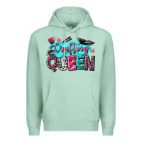 Seafoam crafting queen Premium Hoodie - NancyCooperArtShop