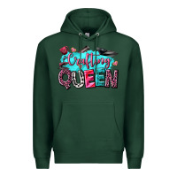 Sports Green crafting queen Premium Hoodie - NancyCooperArtShop