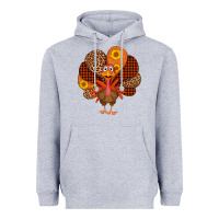 Heather Grey thanksgiving turkey Heavyweight Hoodie - AdoDesignShop