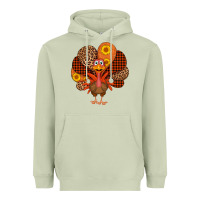 Matcha thanksgiving turkey Heavyweight Hoodie - AdoDesignShop