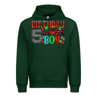 Forest Green birthday boy 5 Urban Hoodie - BundleAndBundleShop
