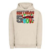 Pigment French Oak birthday boy 5 Urban Hoodie - BundleAndBundleShop